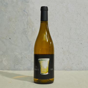 A 75cl bottle of 'Les Bardets' French white wine.
