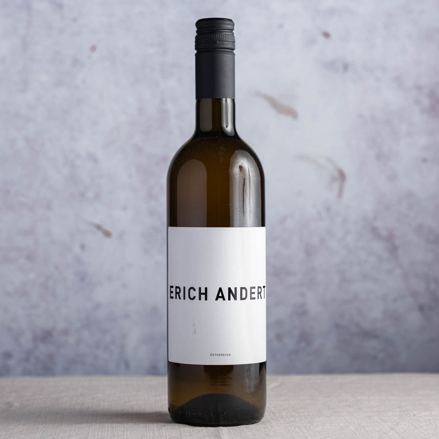 A 75cl bottle of Erich Andert G'Mischter Sotz skin contact wine.