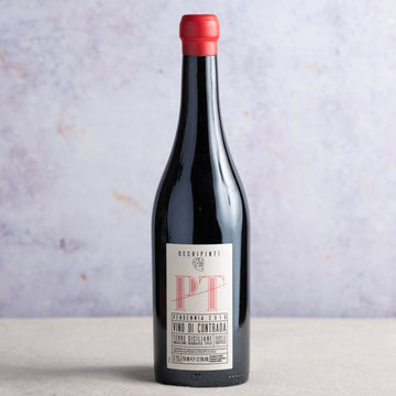 A 75cl bottle of Occhipinti Contrada Italian red wine.