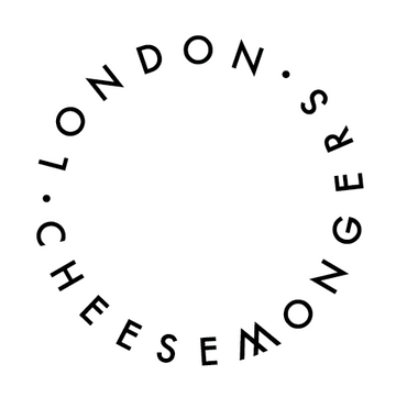 A round London Cheesemongers logo in black text.