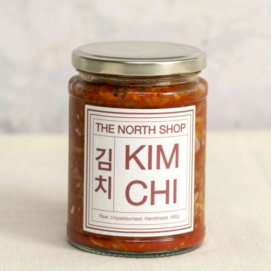 A jar of The North Shop kimchi.