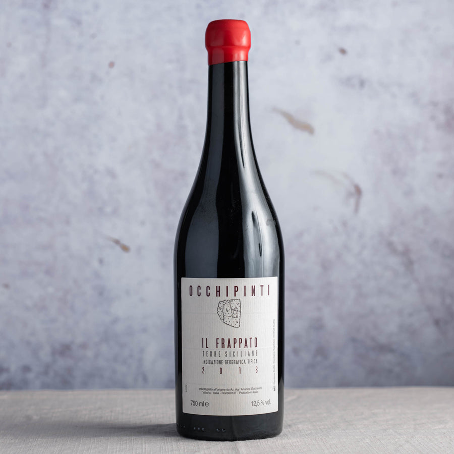 A 75cl bottle of Occhipinti Frappato red wine