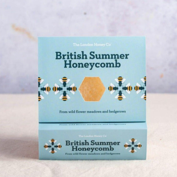 Two packs of London Honey Company British summer honeycomb.